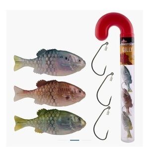 Berkley® PowerBait® Saltwater Gilly Candy Cane new fishing bait